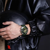 Men's Sport Waterproof Quartz Wristwatch – Chronograph Military Watch - Himpall